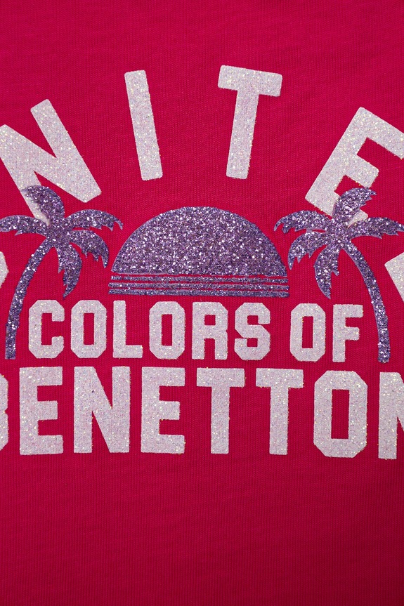 Κοριτσίστικα Παιδικό βαμβακερό τοπ United Colors of Benetton 3I1XCH01Z.G.Seasonal ροζ