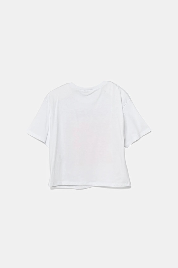 Dětské bavlněné tričko United Colors of Benetton 35RYC10OZ.G.Seasonal bílá SS25