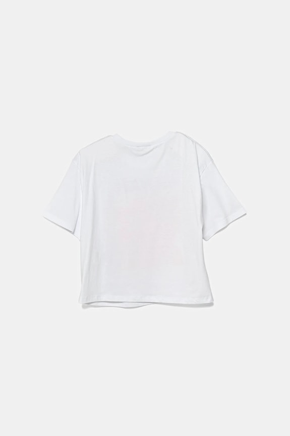 Dětské bavlněné tričko United Colors of Benetton 35RYC10OZ.G.Seasonal bílá SS25