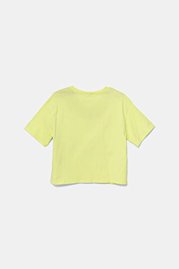 Dětské bavlněné tričko United Colors of Benetton 35RYC10OZ.G.Seasonal zelená SS25