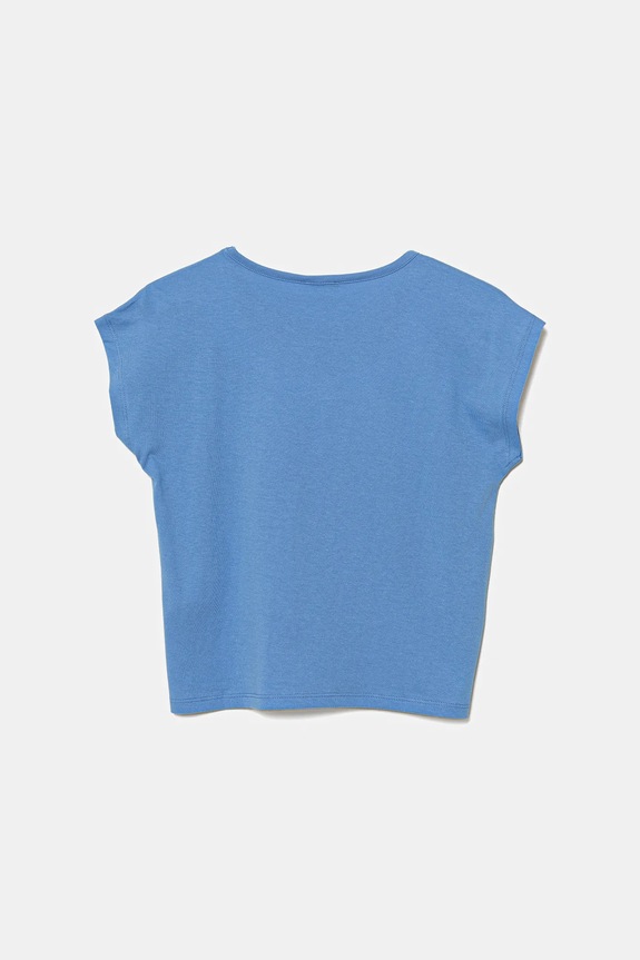 United Colors of Benetton t-shirt in cotone per bambini 3I1XC10P1.G.Seasonal blu SS25