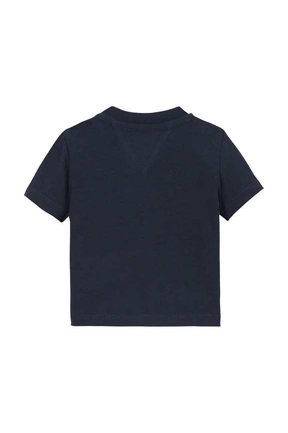 Tričko pre bábätko Tommy Hilfiger KN0KN01964.PPYA tmavomodrá SS25