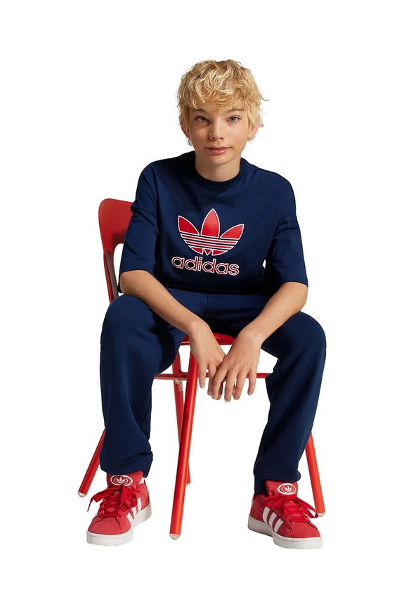 Παιδικό βαμβακερό μπλουζάκι adidas Originals JC9117