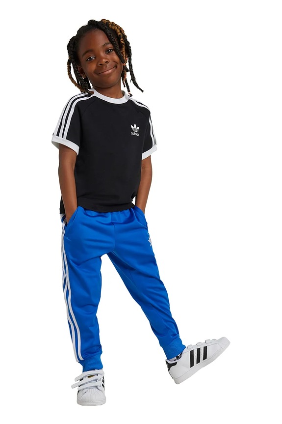 Детска памучна тениска adidas Originals IY2389