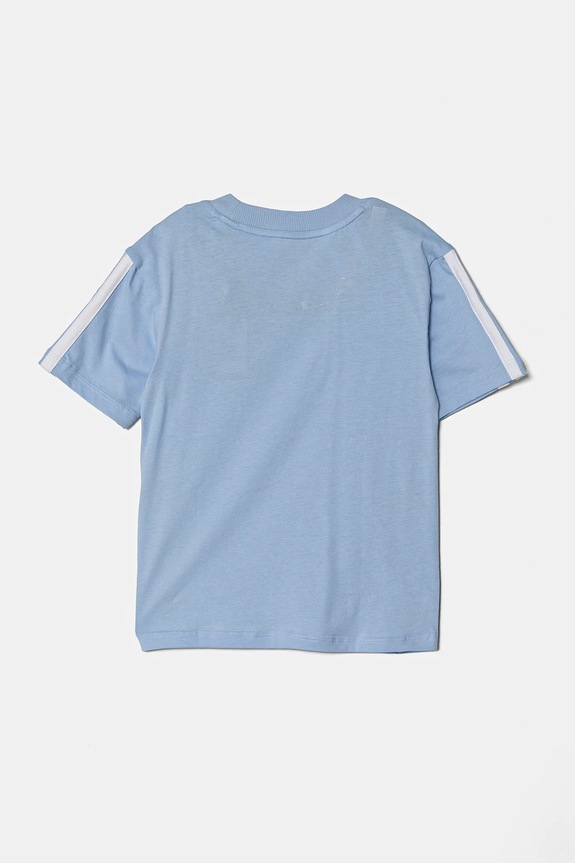 Chlapec Detské bavlnené tričko adidas JD6512 modrá