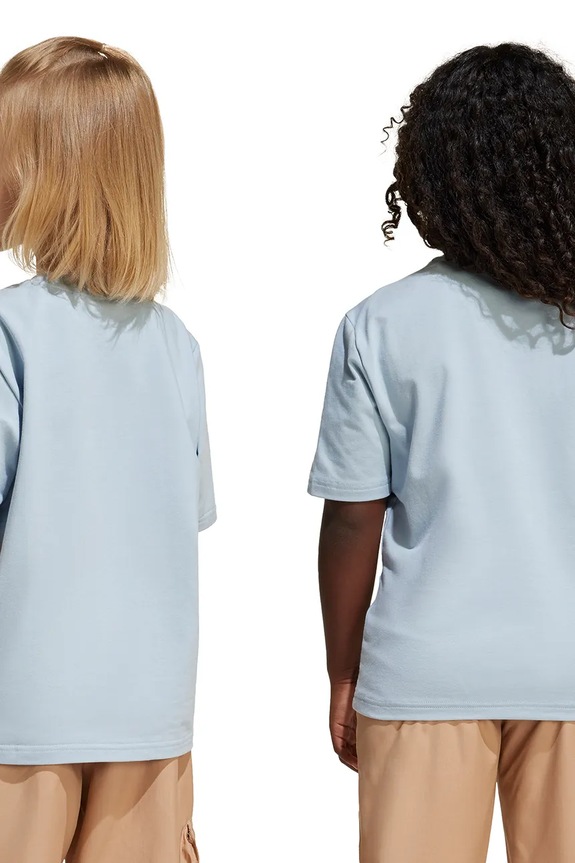 adidas t-shirt dziecięcy JD4552 niebieski