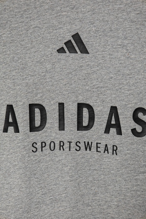 Dětské bavlněné tričko adidas šedá JC7641
