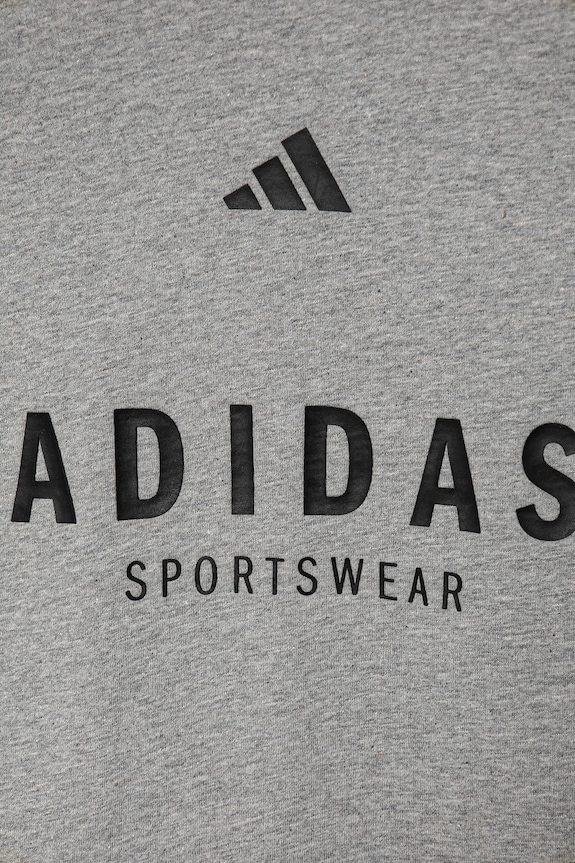 Dětské bavlněné tričko adidas šedá JC7641