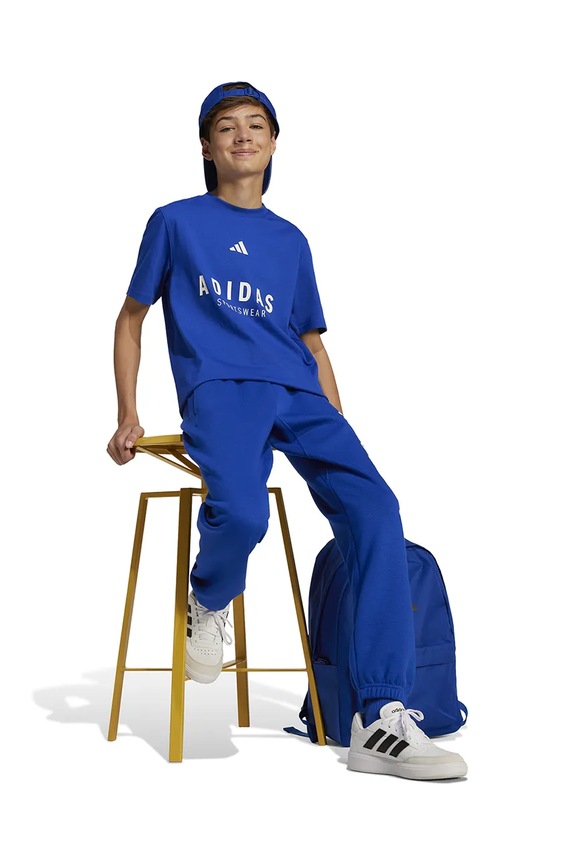 Dětské bavlněné tričko adidas JC7615