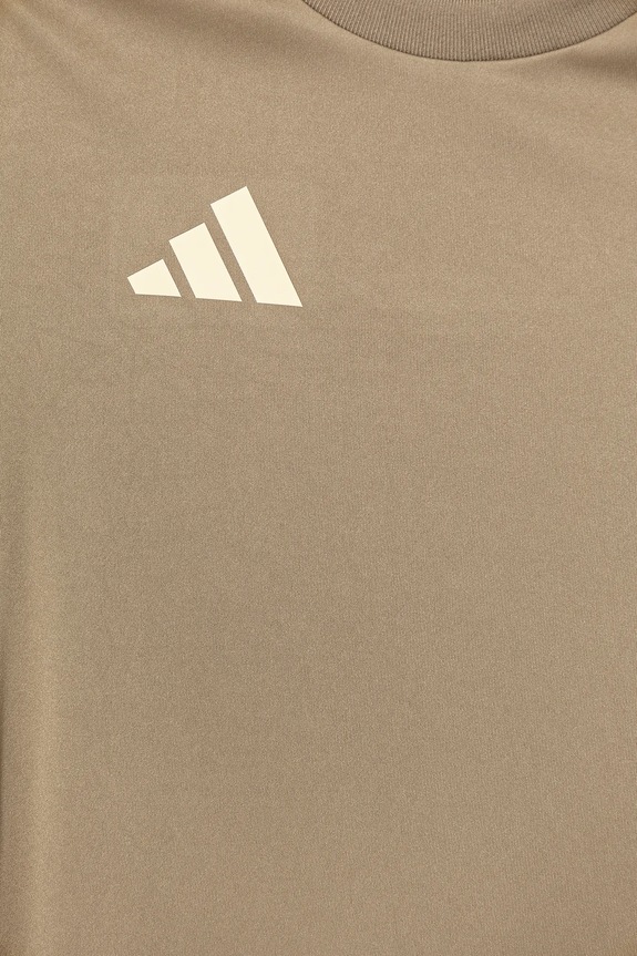 Dětské tričko adidas Performance hnědá JP3415