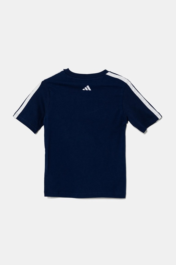 adidas tricou de bumbac pentru copii JL6138 bleumarin SS26