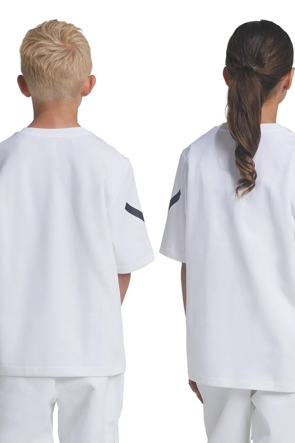 adidas maglietta per bambini JJ4144 bianco