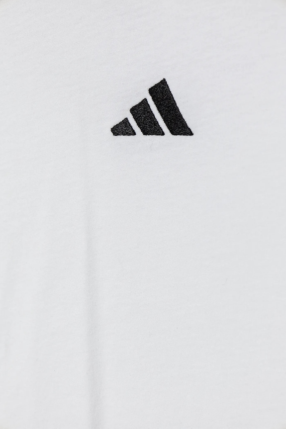 Dětské bavlněné tričko adidas bílá JD6488