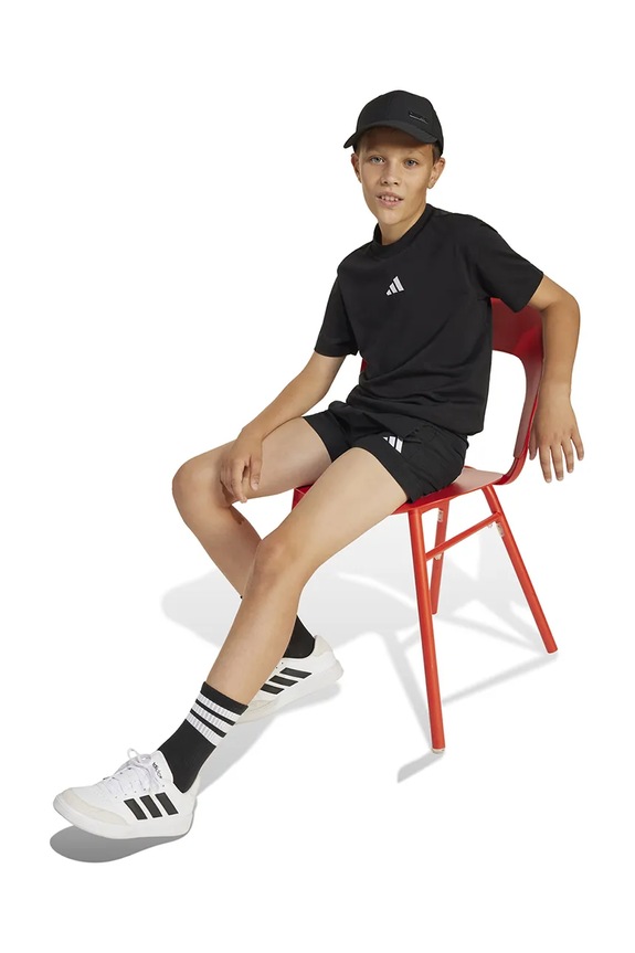 Дитяча бавовняна футболка adidas JC9776