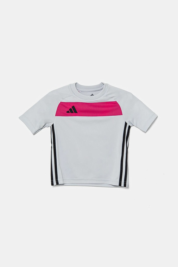 adidas t-shirt dziecięcy JD0588 szary SS25