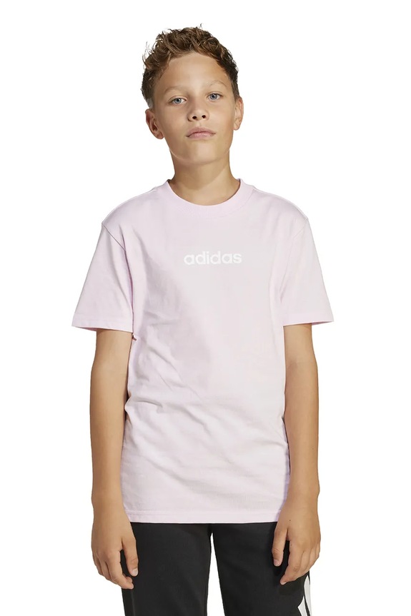 Παιδικό βαμβακερό μπλουζάκι adidas JC9750