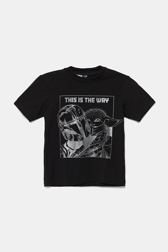 Dětské tričko adidas x Star Wars JD4547 černá SS25
