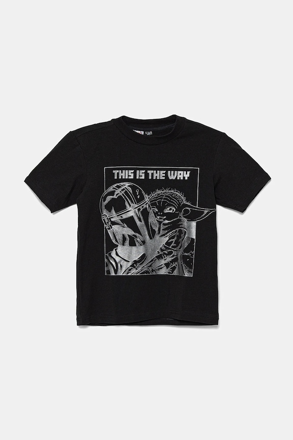 Dětské tričko adidas x Star Wars JD4547 černá SS25