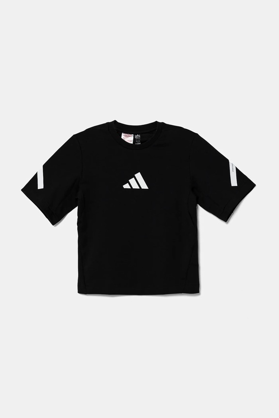 adidas tricou copii JD0017 negru SS25