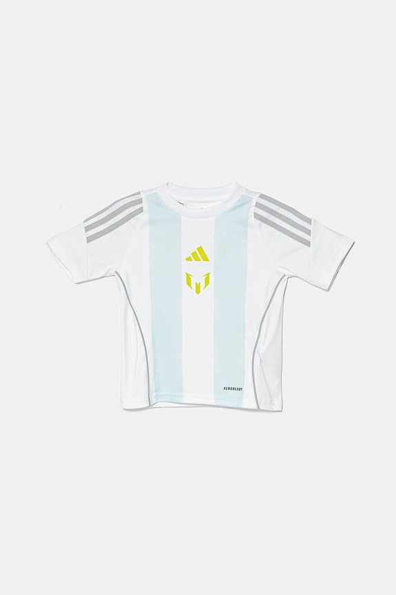 Παιδικό μπλουζάκι adidas Performance MESSI JI5460 λευκό SS25