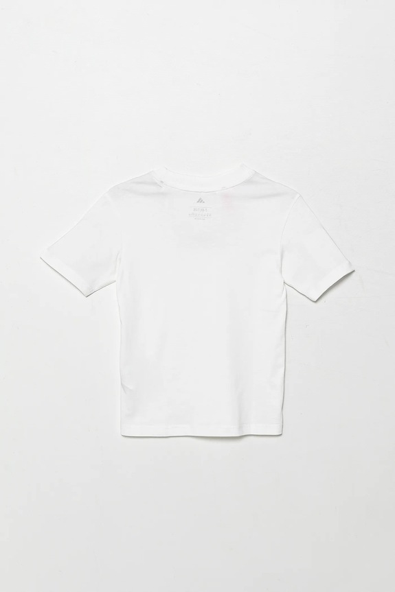 Chłopiec adidas t-shirt bawełniany dziecięcy JC9747 biały