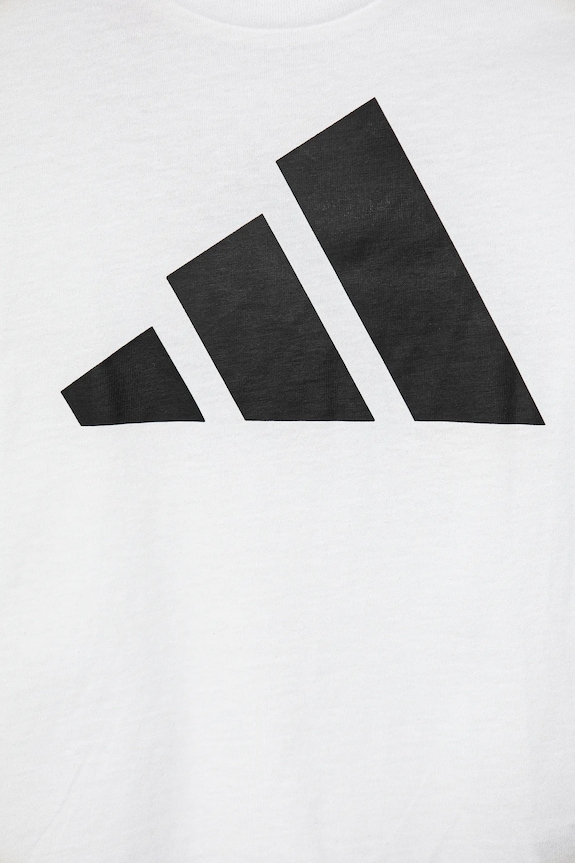 adidas t-shirt in cotone per bambini bianco JC9659