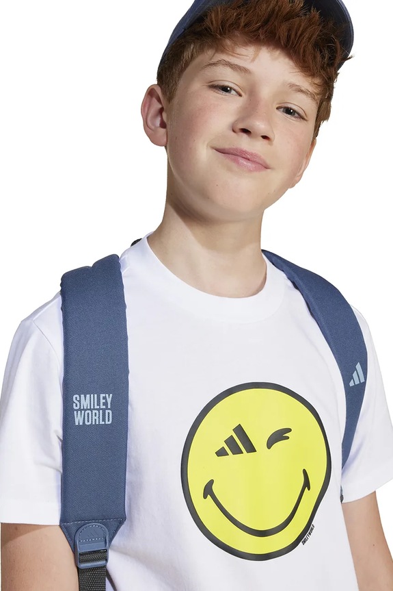 adidas t-shirt in cotone per bambini x Smiley World JJ3071