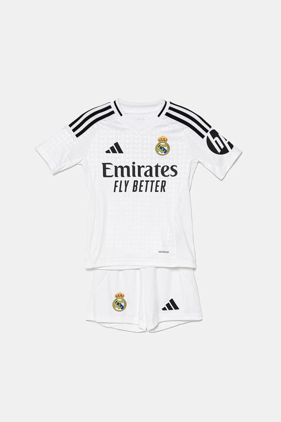adidas komplet dziecięcy REAL JX2616 biały SS25