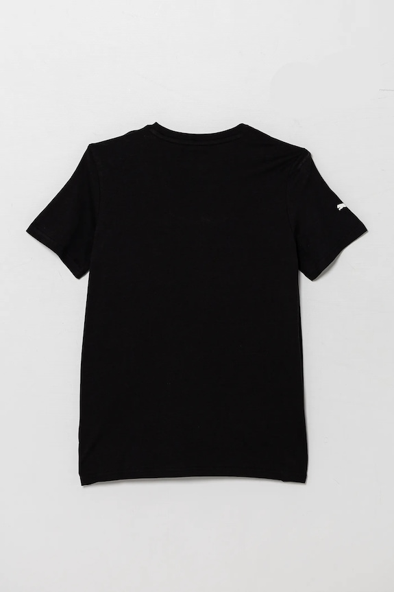 Puma t-shirt in cotone per bambini BMW MMS ESS LOGO TEE 621264.01 nero SS25