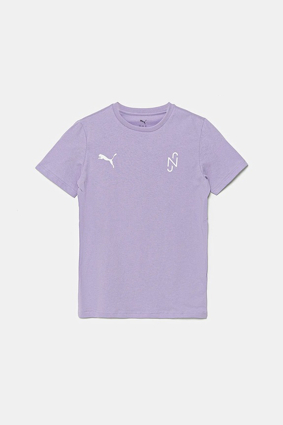 Puma t-shirt dziecięcy Neymar Creativity Tee aplikacja fioletowy 660102
