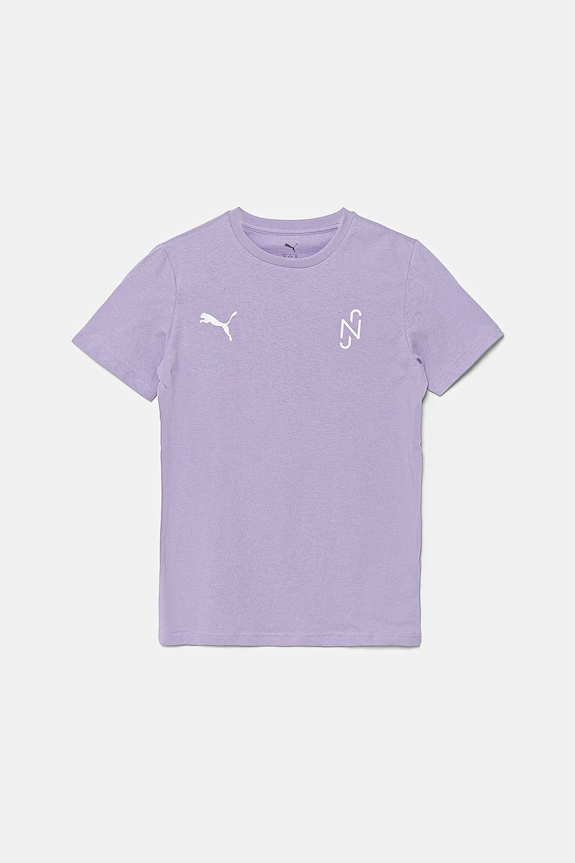 Puma t-shirt dziecięcy Neymar Creativity Tee aplikacja fioletowy 660102