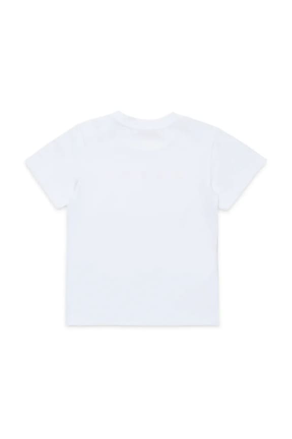 Marni tricou de bumbac pentru copii MT276B T-SHIRT M01438 alb SS25