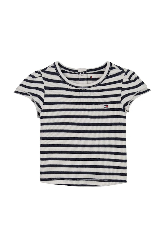 Tommy Hilfiger tricou bebe cu modele bleumarin KN0KN02032.PPYA