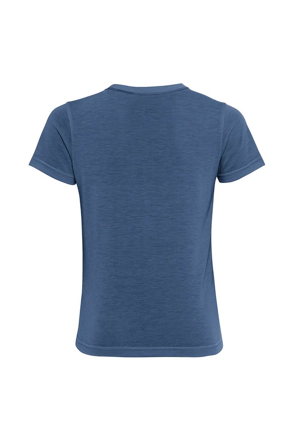Chłopiec Jack Wolfskin t-shirt dziecięcy HIKING GRAPHIC T KIDS A64183.116.152 niebieski