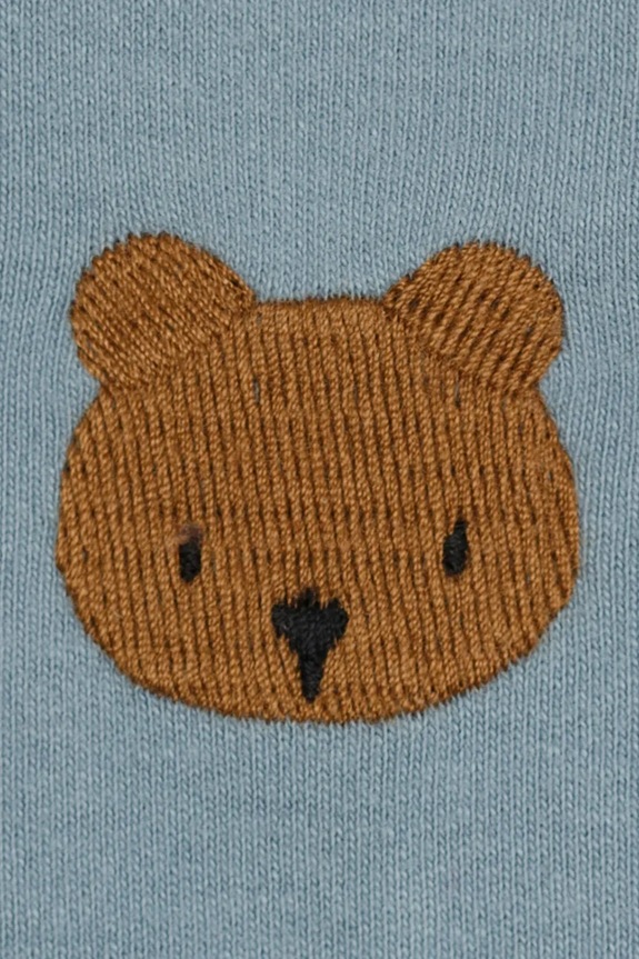 Παιδικό βαμβακερό μπλουζάκι Donsje Jarne T-shirt Bear μπλε 4081801.98.128