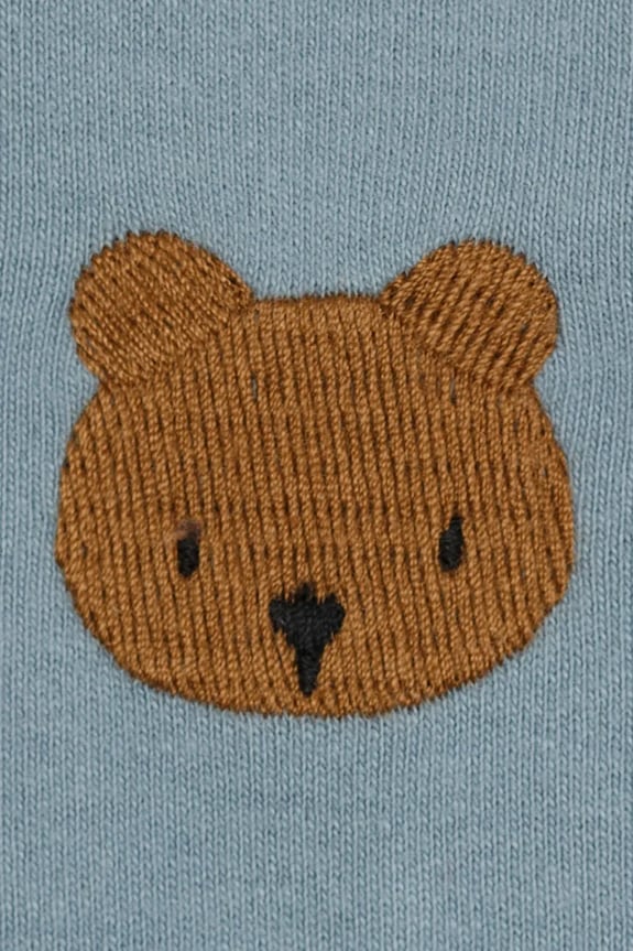 Παιδικό βαμβακερό μπλουζάκι Donsje Jarne T-shirt Bear μπλε 4081801.98.128
