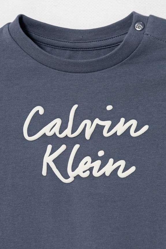 Băieți Calvin Klein Jeans tricou copii IN0IN00292.PPYA albastru