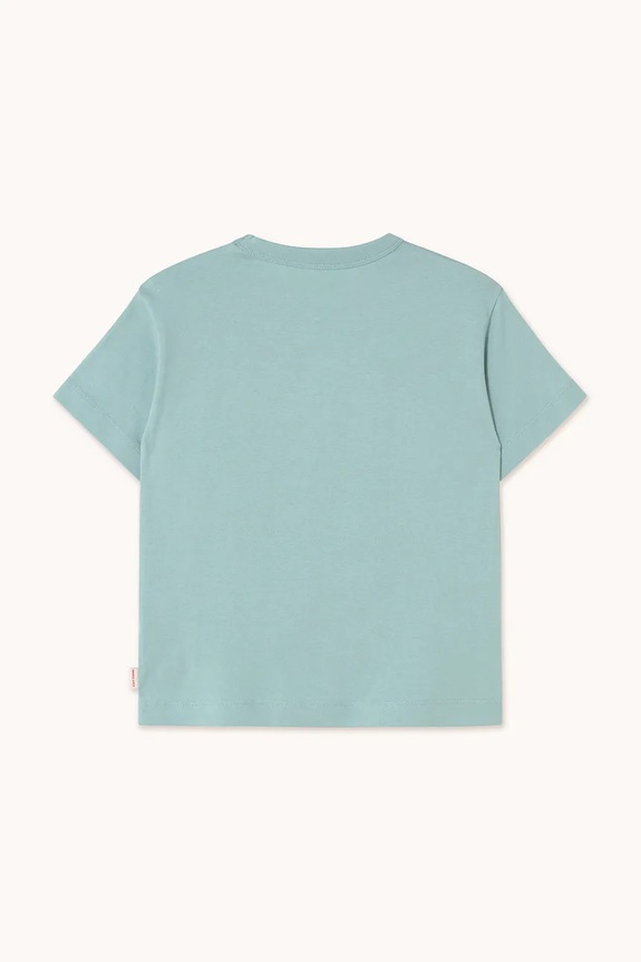 Chłopiec Tinycottons t-shirt bawełniany dziecięcy BUNNIES GRAPHIC TEE SS25.075 niebieski