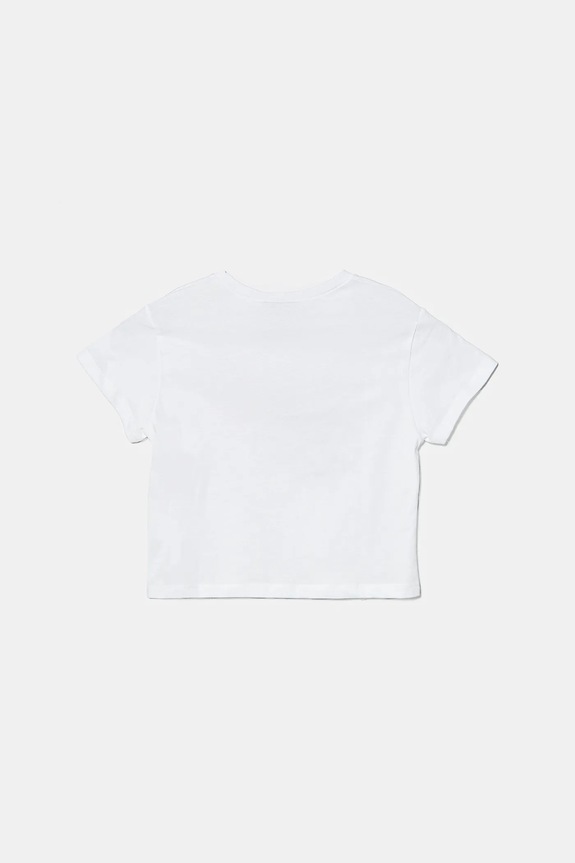 United Colors of Benetton tricou de bumbac pentru copii 3X1SG10I9.P.Seasonal alb SS25