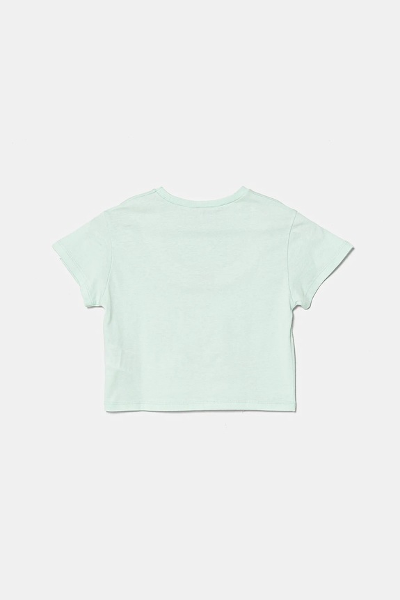 United Colors of Benetton t-shirt bawełniany dziecięcy 3X1SG10I9.P.Seasonal zielony SS25