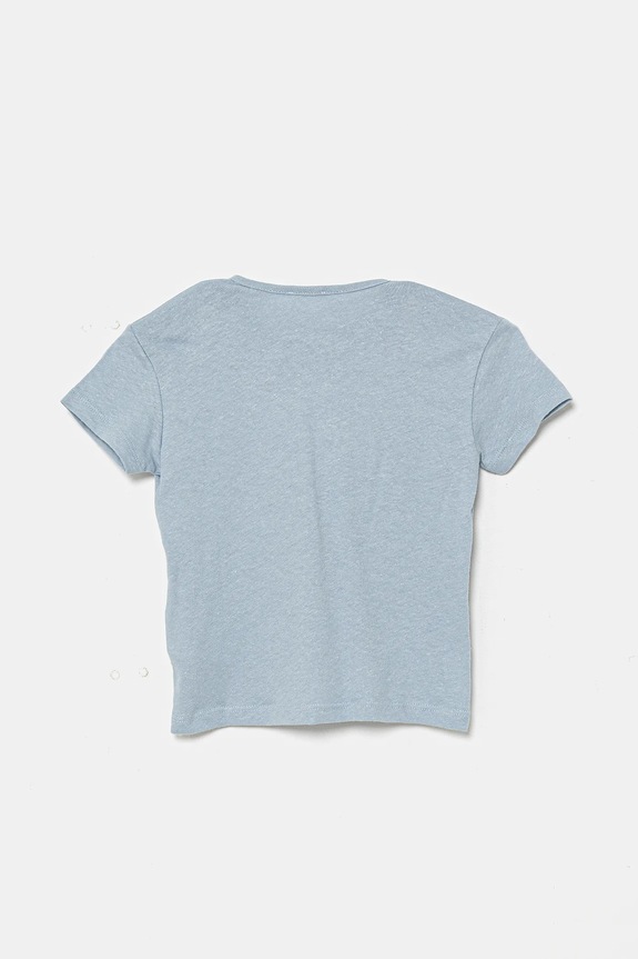 United Colors of Benetton t-shirt niemowlęcy 3F4JA105S.W.Seasonal niebieski SS25
