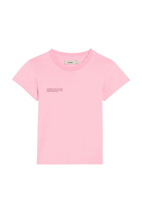 Pangaia t-shirt KIDS' 365 MIDWEIGHT T-SHIRT Planet friendly rosa 10000430.CARRYOVER