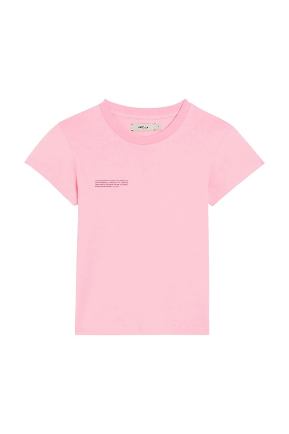 Pangaia t-shirt KIDS' 365 MIDWEIGHT T-SHIRT Planet friendly rosa 10000430.CARRYOVER