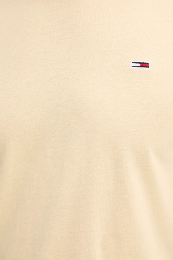 Tommy Jeans tricou bărbătesc DM0DM20363 galben