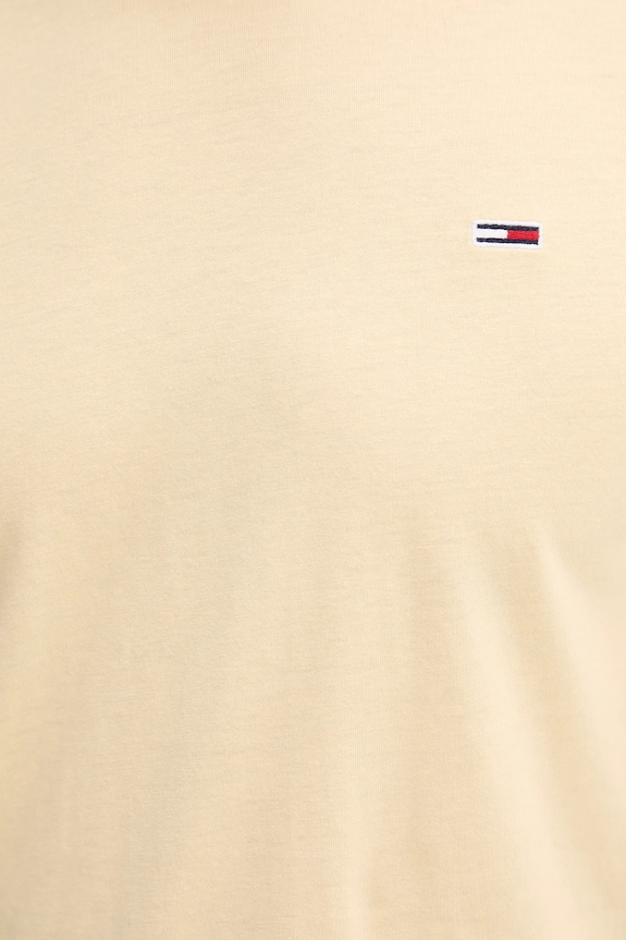 Tommy Jeans tricou bărbătesc DM0DM20363 galben