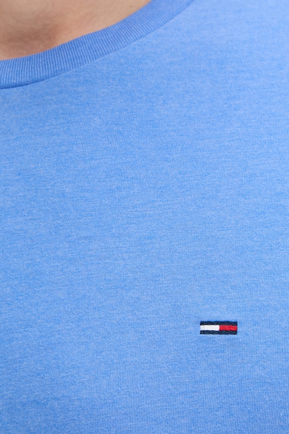 Tommy Jeans tričko pánske DM0DM20363 modrá