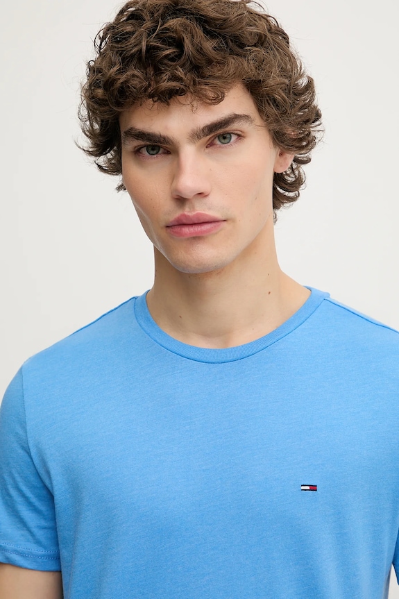 Tommy Jeans T-shirt męski niebieski DM0DM20363