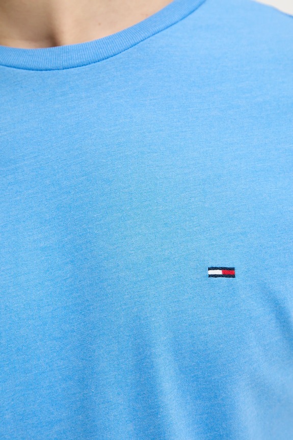 Tommy Jeans T-shirt męski DM0DM20363 niebieski