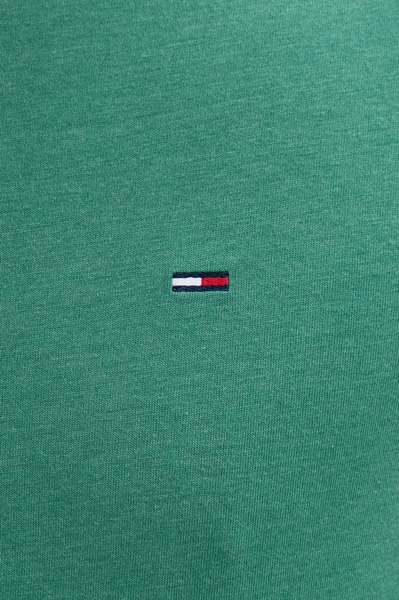 Tommy Jeans T-shirt męski DM0DM20363 zielony