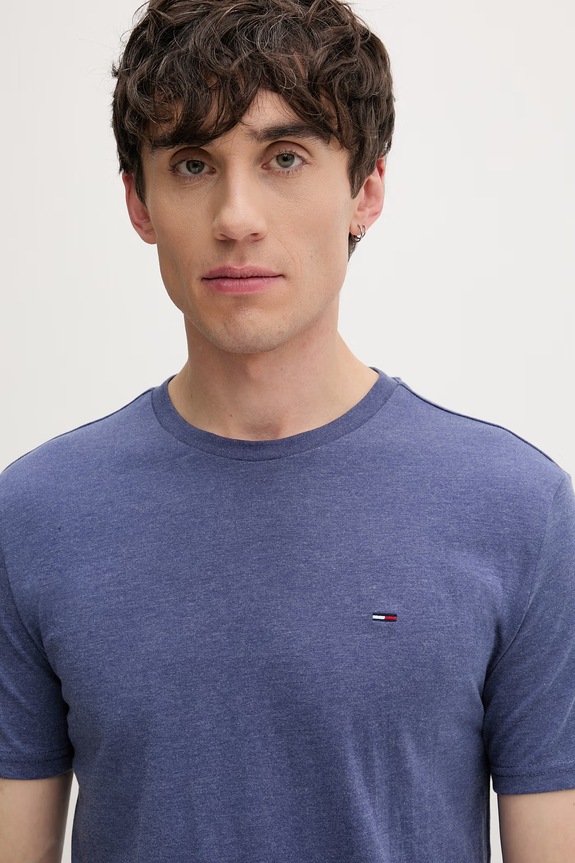 Tommy Jeans T-shirt męski niebieski DM0DM20363
